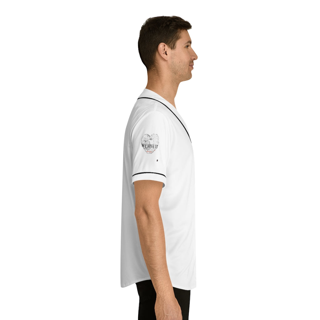 We Love It Men's Baseball Jersey (AOP)