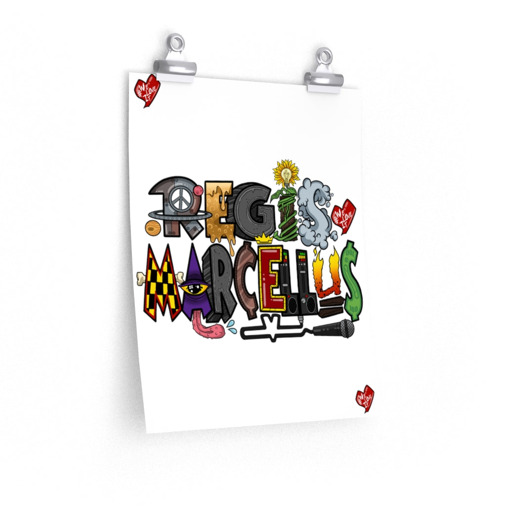 Regis Marcellus Matte Poster