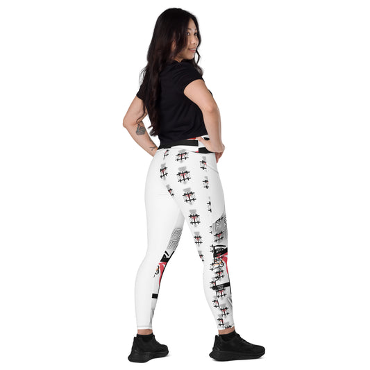 Regis Marcellus "FREE THE V" Leggings with pockets