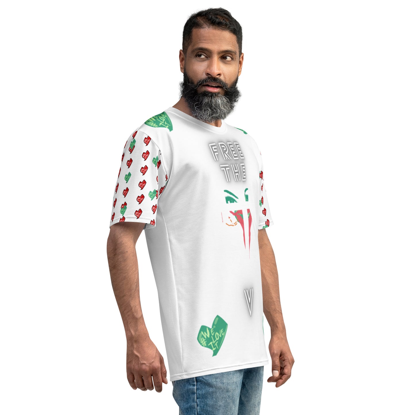 Regis Marcellus (FREE THE V) Men's t-shirt