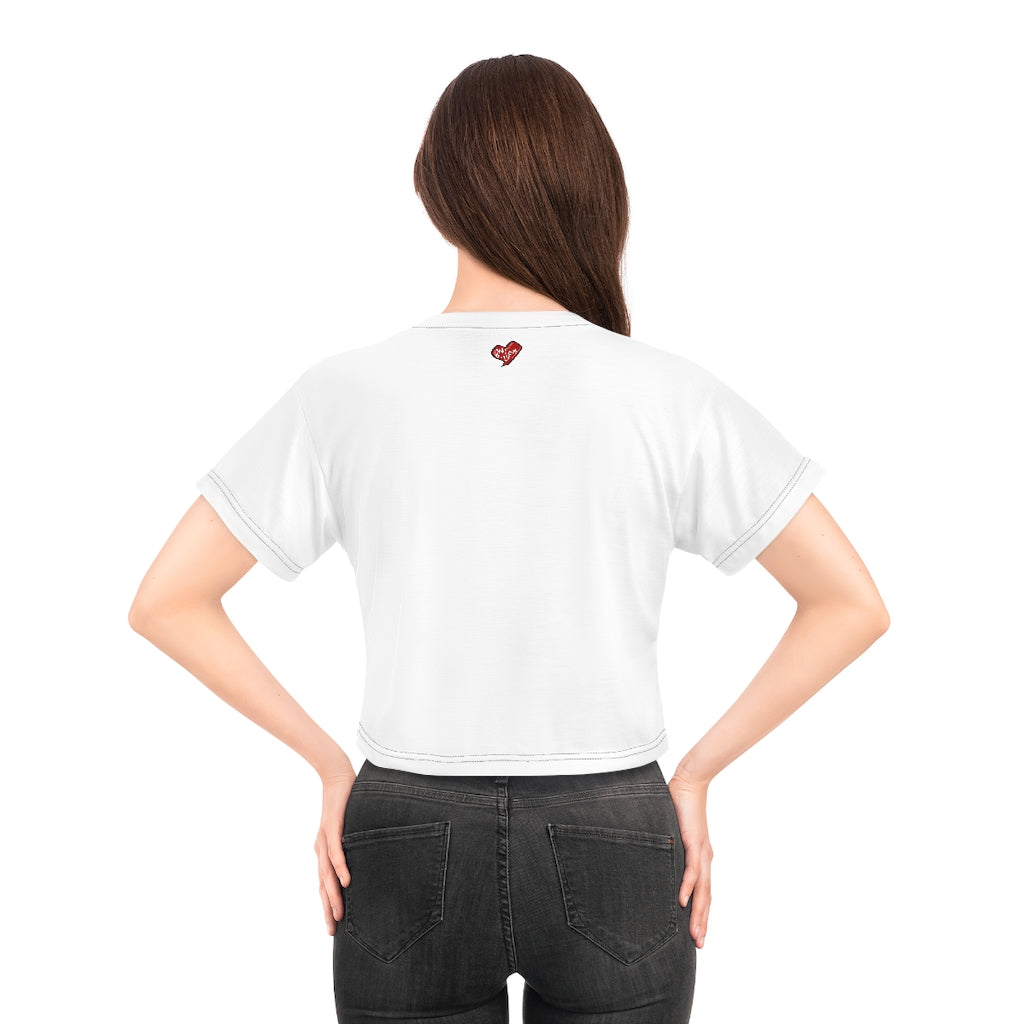 Regis Marcellus Women's Rights AOP Crop Tee