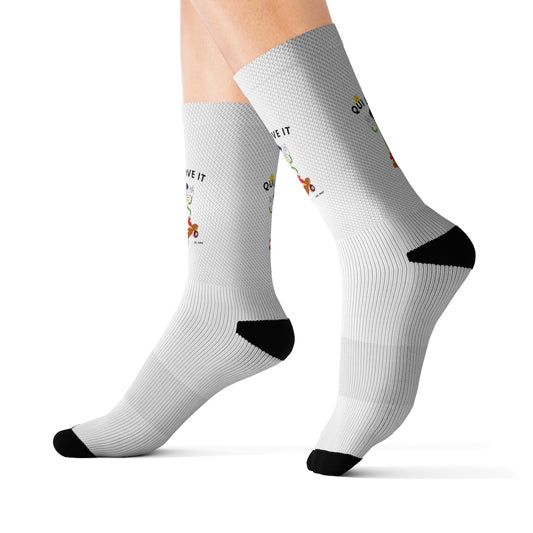 We Love it Sublimation Socks