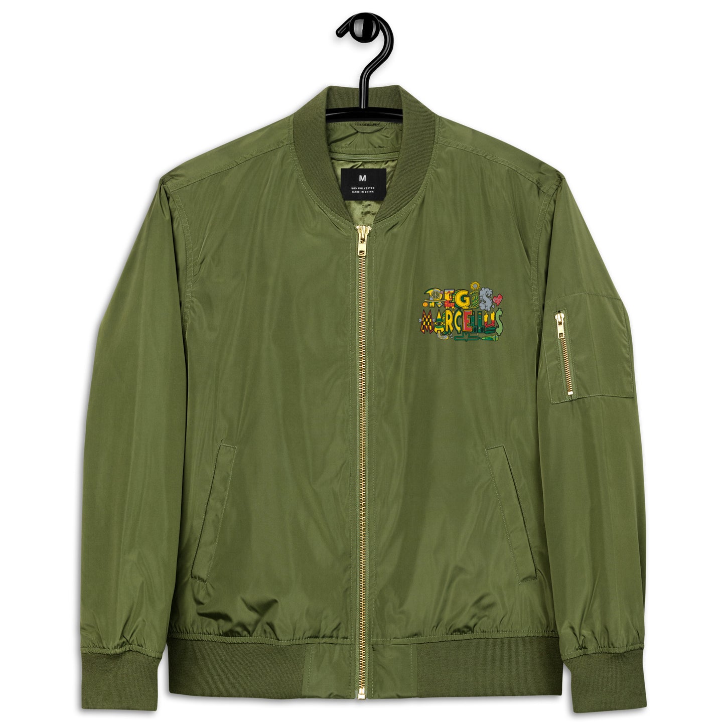 Regis Marcellus Premium recycled bomber jacket