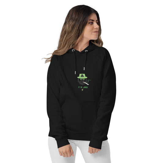 Blackbeard Unisex eco raglan hoodie
