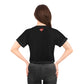 Regis Marcellus Women's Rights AOP Crop Tee