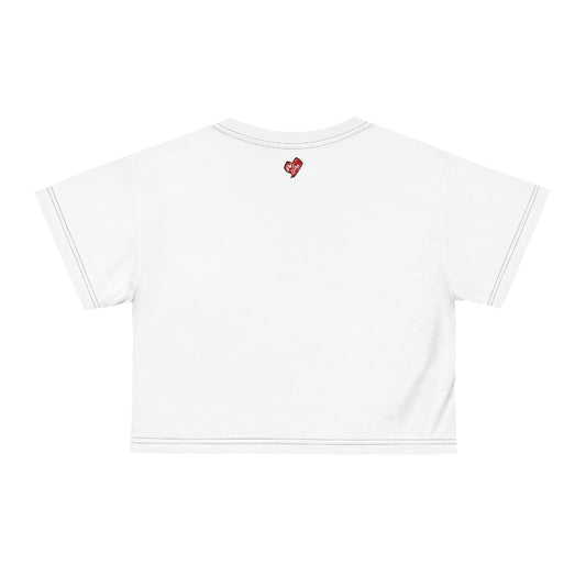 Regis Marcellus Women's Rights AOP Crop Tee