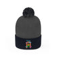 Dancing Green Pom Pom Beanie