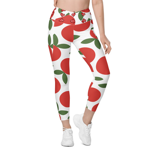 Regis Marcellus Crossover leggings with pockets