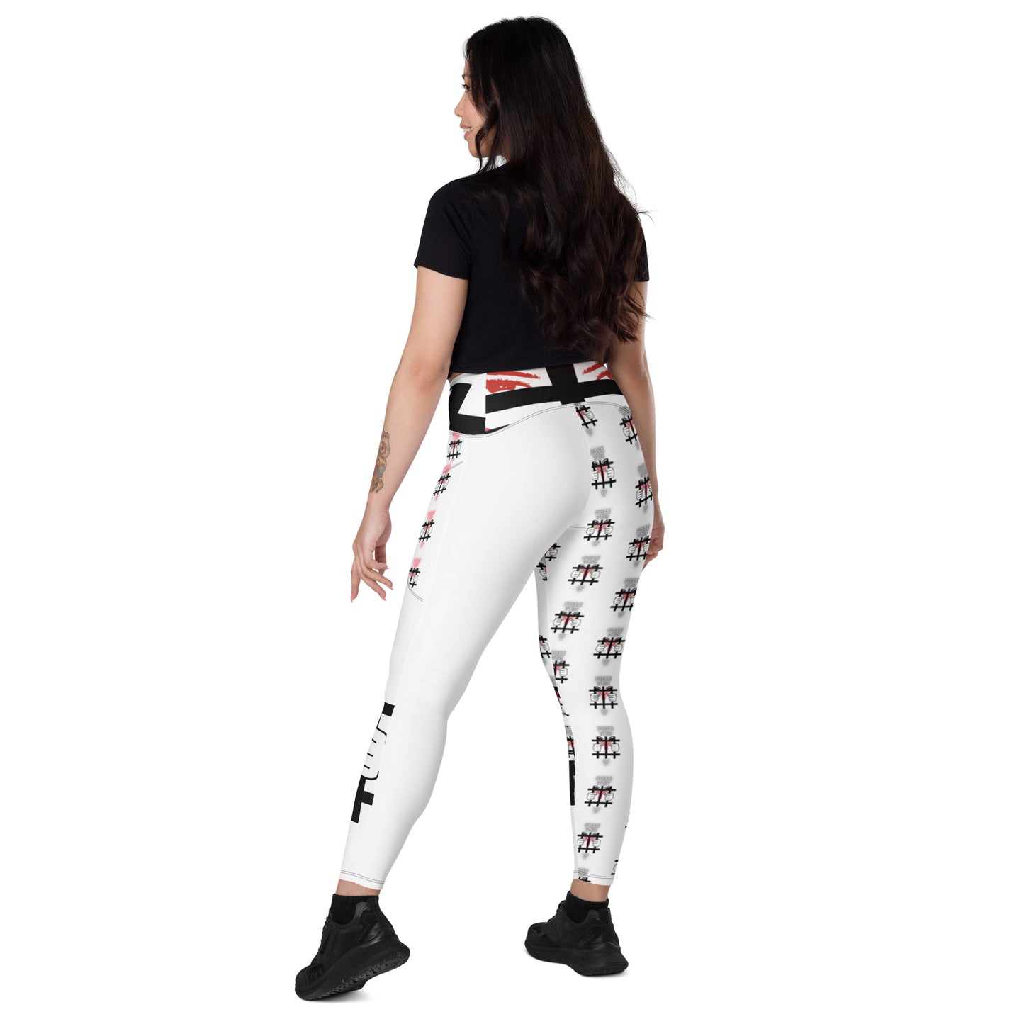 Regis Marcellus "FREE THE V" Leggings with pockets