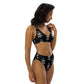 Regis Marcellus "Free THE V" Recycled high-waisted bikini