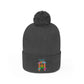 Dancing Green Pom Pom Beanie