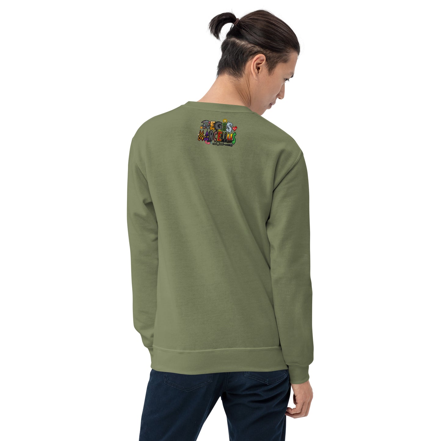 Red Beard Unisex Sweatshirt