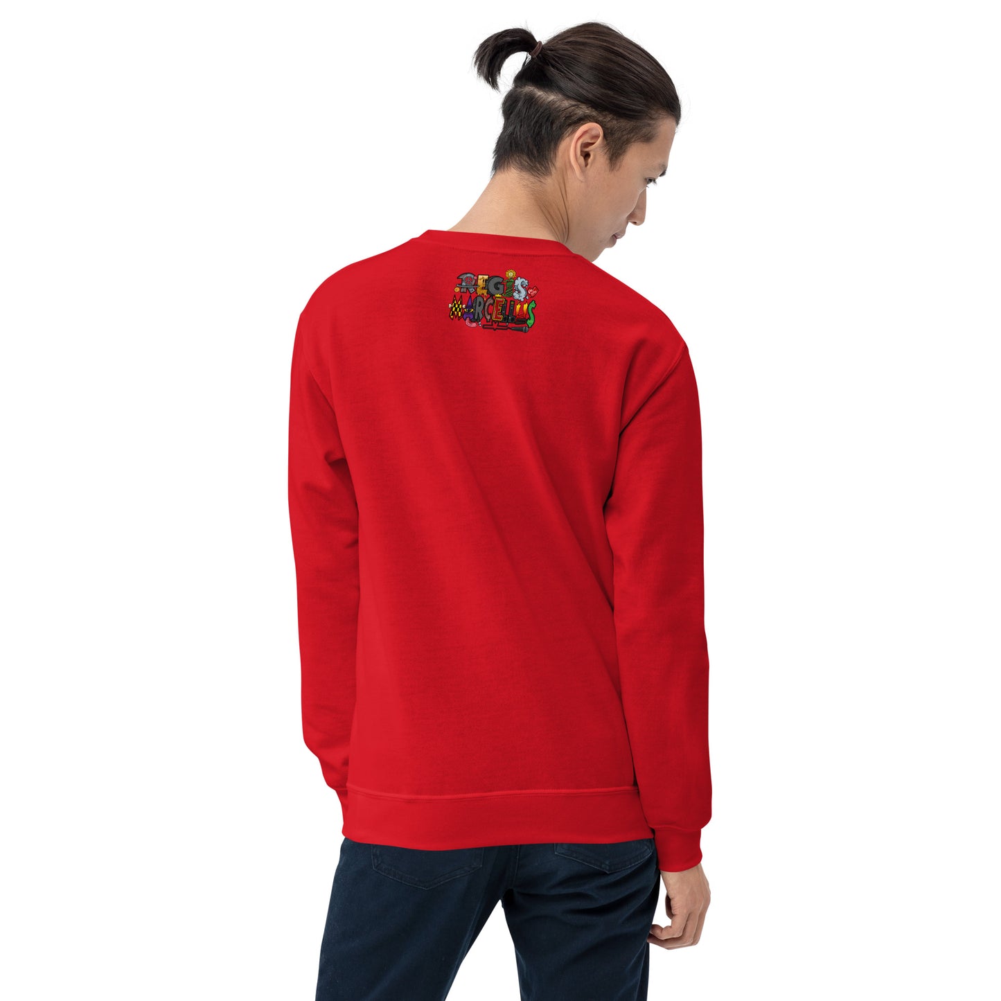 Red Beard Unisex Sweatshirt