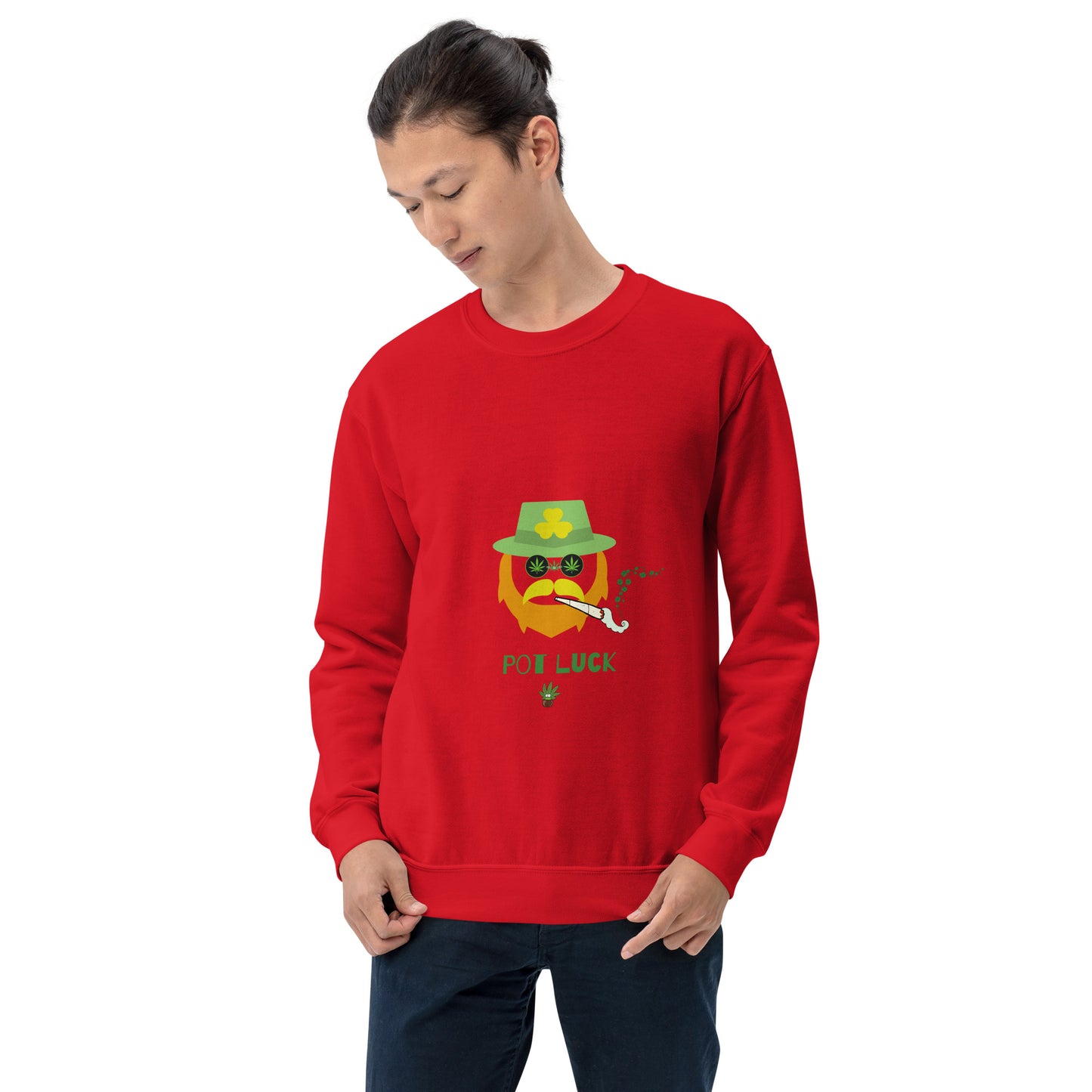 Red Beard Unisex Sweatshirt