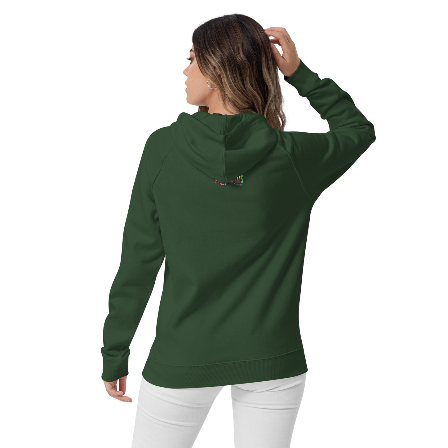 Blackbeard Unisex eco raglan hoodie