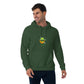Red Beard Unisex eco raglan hoodie