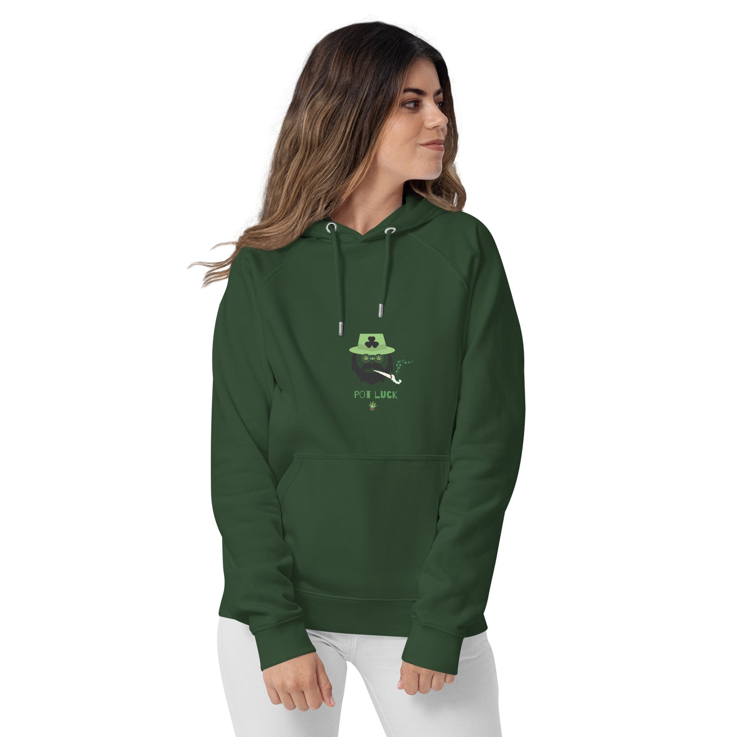 Blackbeard Unisex eco raglan hoodie