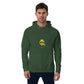 Red Beard Unisex eco raglan hoodie