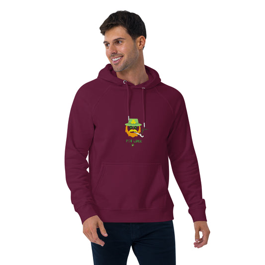 Red Beard Unisex eco raglan hoodie