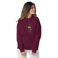 Blackbeard Unisex eco raglan hoodie