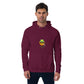 Red Beard Unisex eco raglan hoodie