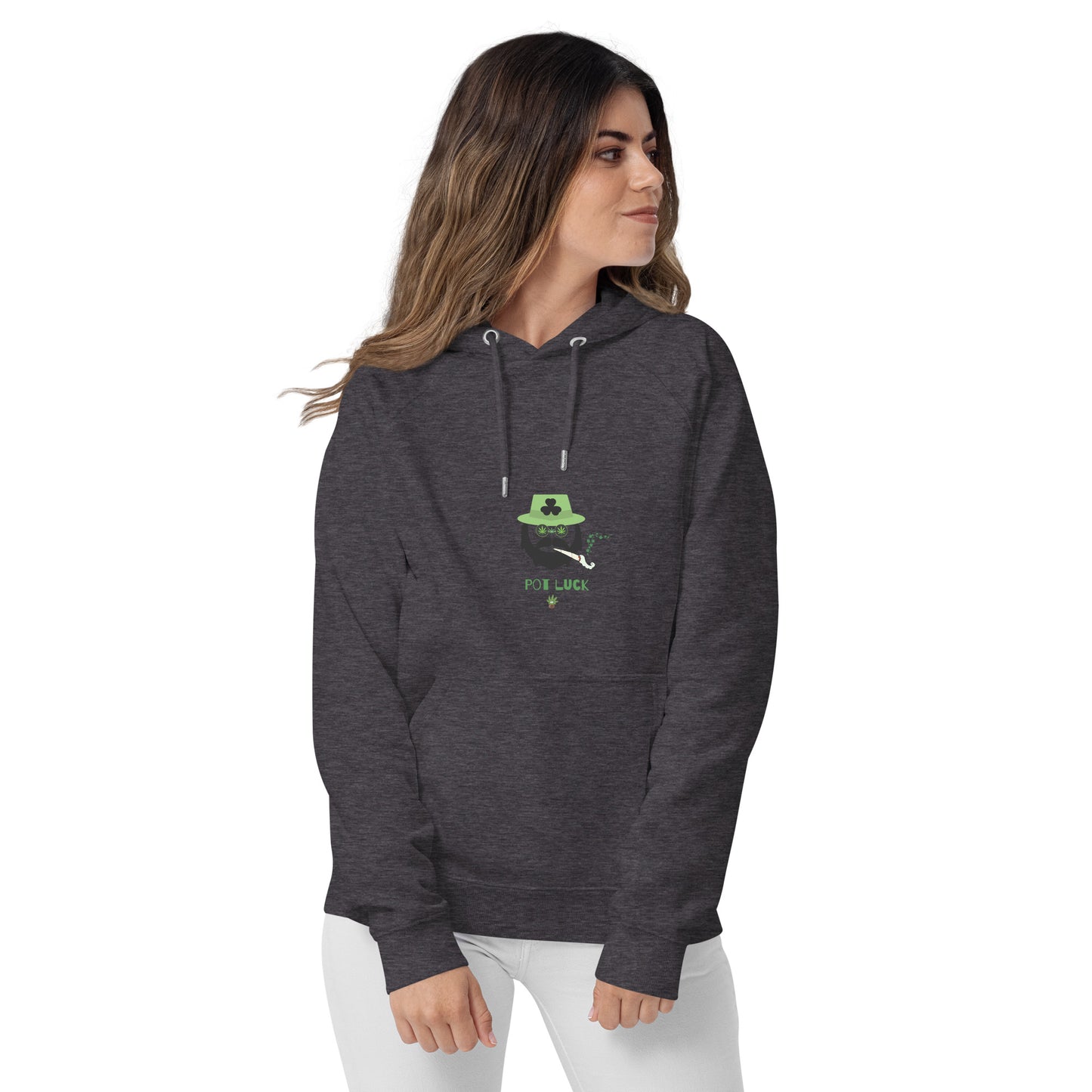 Blackbeard Unisex eco raglan hoodie