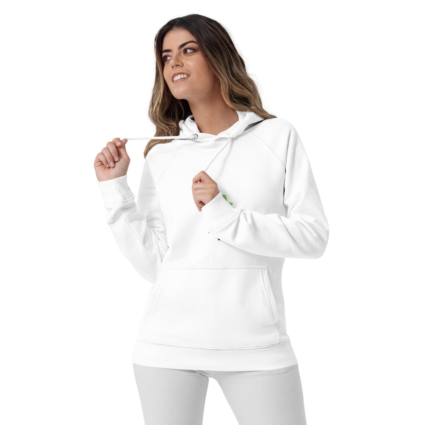 Blackbeard Unisex eco raglan hoodie