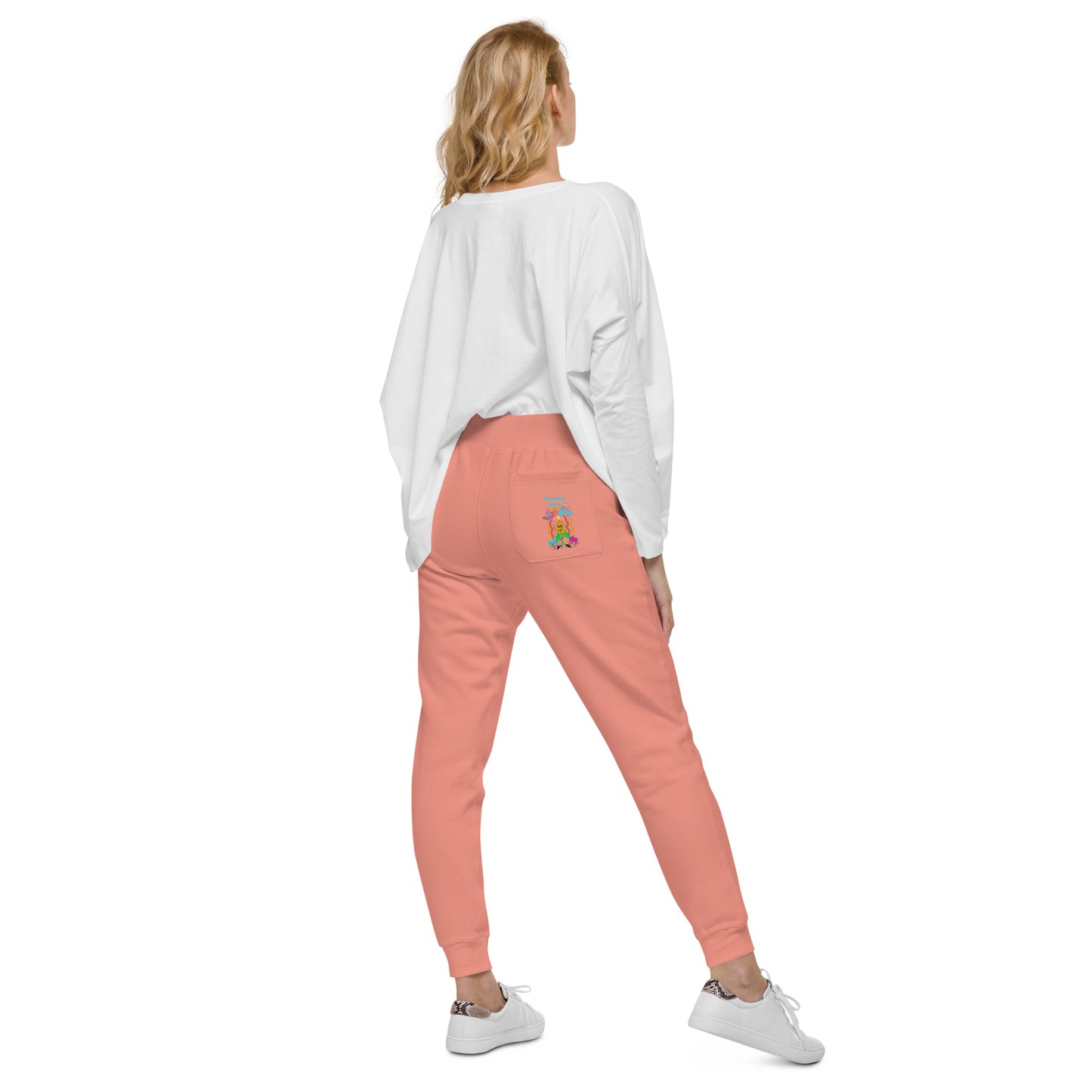 Dancing Green Unisex fleece sweatpants