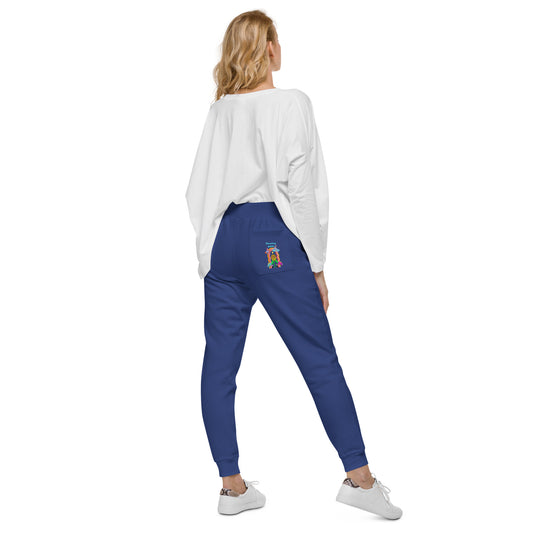 Dancing Green Unisex fleece sweatpants