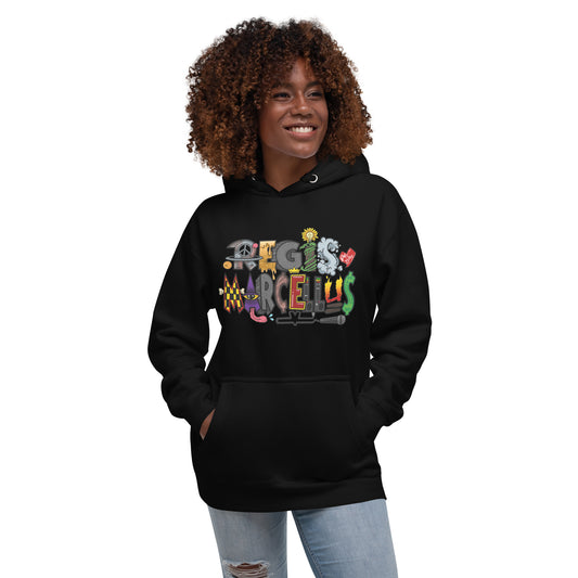 Dancing Green Unisex Hoodie